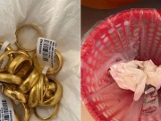 Bạn trẻ - Cuộc sống - Dọn nhà, cô gái Kiên Giang phát hiện bọc vàng mẹ giấu trong sọt rác