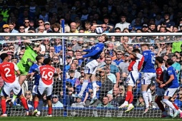 Trực tiếp bóng đá Everton - Arsenal: Nỗ lực cuối trận không đủ (Ngoại hạng Anh) (Hết giờ)