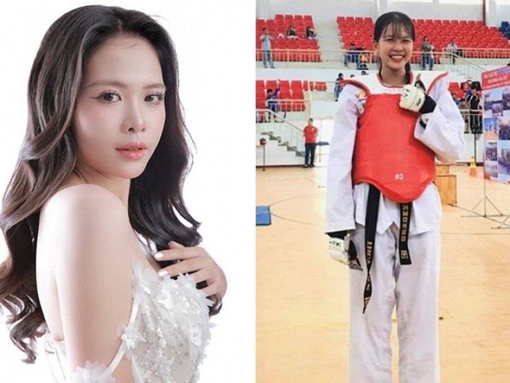 Người đẹp võ thuật Kim Châu giành HCV đối kháng, thi Hoa hậu Hoàn vũ Việt Nam