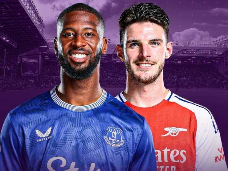 Trực tiếp bóng đá Everton - Arsenal: Vừa đá vừa ngóng đại chiến Cúp C1 (Ngoại hạng Anh)