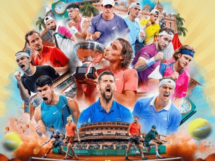 Phân nhánh Monte Carlo: Djokovic hẹn đấu Zverev - Alcaraz, mơ danh hiệu thứ 100