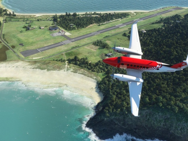 Mãn nhãn khung cảnh thiên nhiên ở nơi máy bay hạ cánh đẹp nhất thế giới