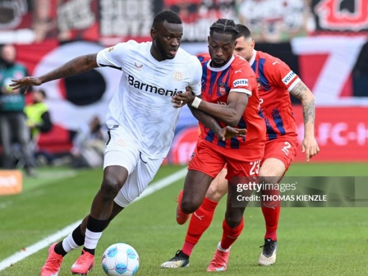 Video bóng đá Heidenheim - Leverkusen: Vỡ òa phút bù giờ (Bundesliga)