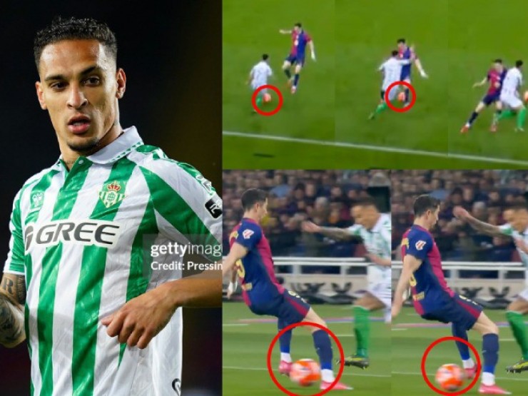 Antony “xâu kim“ Lewandowski và phô diễn trivela, Betis bất bại trước Barca - Real