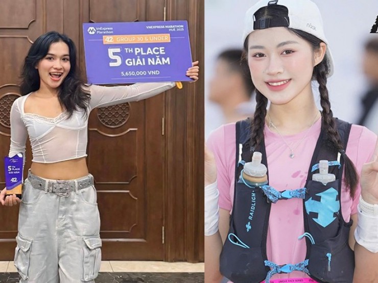 Hot girl Vy Phan chạy giữa “rừng” runner nam, Thu Hiền 1 tháng dự 3 giải từ Bắc vào Nam