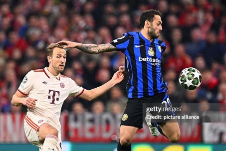 Video bóng đá Bayern Munich - Inter Milan: Ngậm đắng nuốt cay ở Allianz Arena (Cúp C1)