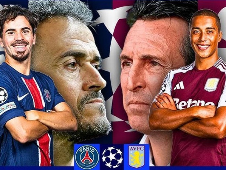 Trực tiếp bóng đá PSG - Aston Villa: Mơ địa chấn ở Paris (Cúp C1)