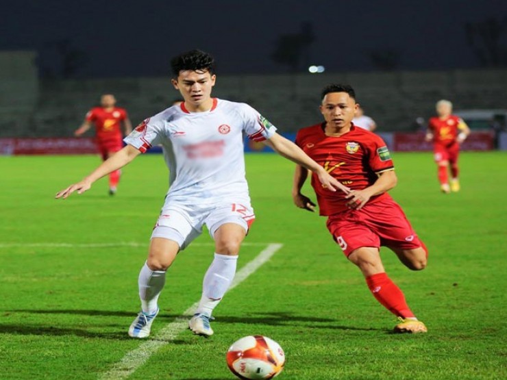 Video bóng đá Hà Tĩnh - Thể Công: Rượt đuổi 4 bàn, siêu phẩm Tiến Đạt (V-League)