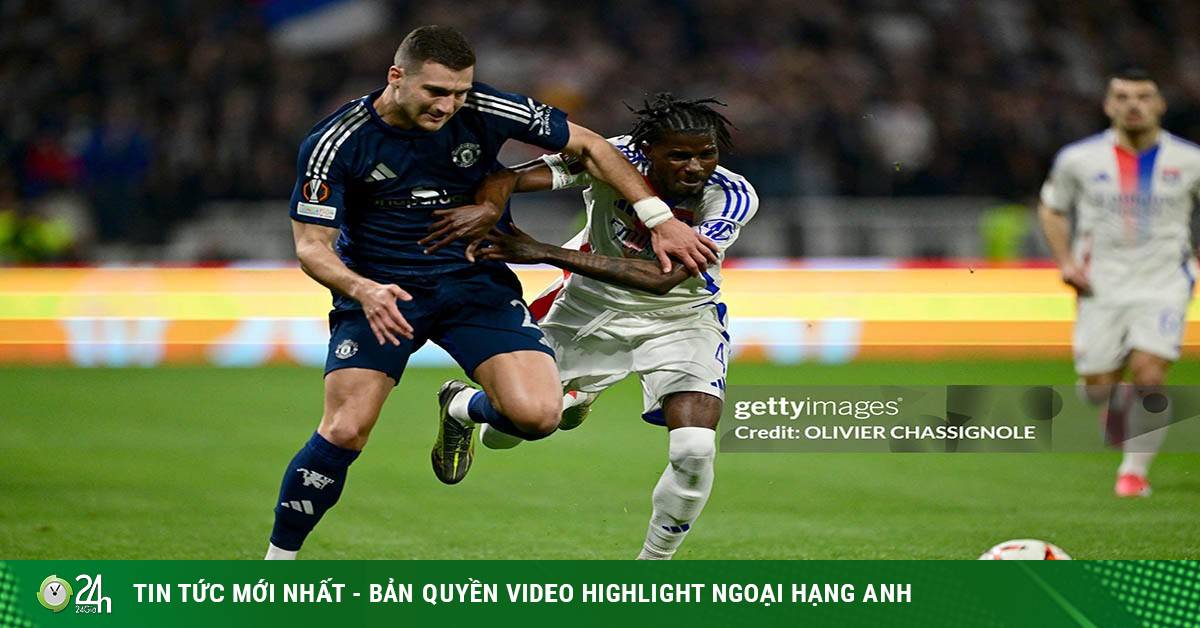 Video bóng đá Lyon - MU: Tội đồ Onana, 4 bàn rượt đuổi (Europa League)
