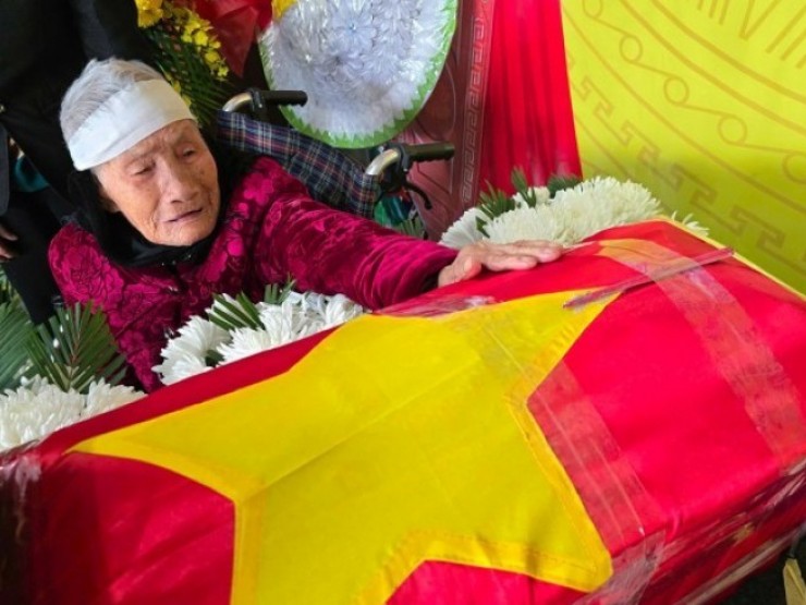 Mẹ liệt sĩ 104 tuổi tìm được hài cốt con sau hơn nửa thế kỷ