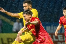 Video bóng đá Thanh Hóa - SLNA: "Thủy chiến" căng thẳng (V-League)