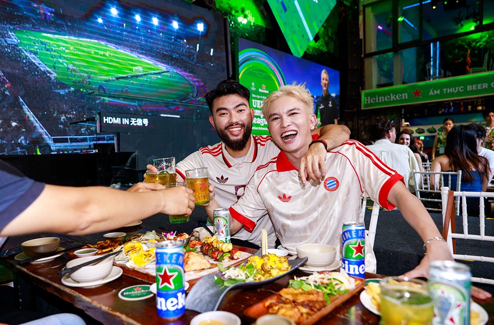 Cả Vinh Trần và Nick Q. Trần đều hào hứng với trải nghiệm có 1-0-2 từ Heineken