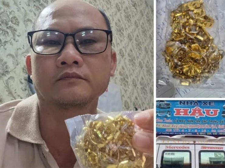 Người đánh rơi bịch vàng là nữ hành khách