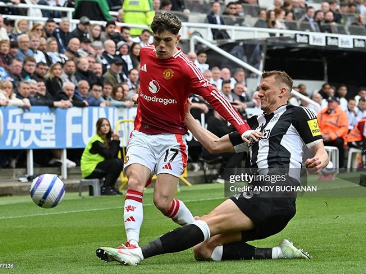 Video bóng đá Newcastle - MU: Tonali vô-lê mở điểm, Garnacho bùng nổ (Ngoại hạng Anh)