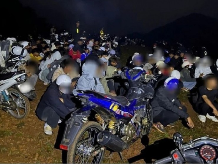 78 người “săn mây“ ở Đắk Nông bị công an giữ phương tiện