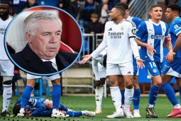 "Ông trùm" Perez và Ancelotti gặp riêng Mbappe trước trận sinh tử với Arsenal