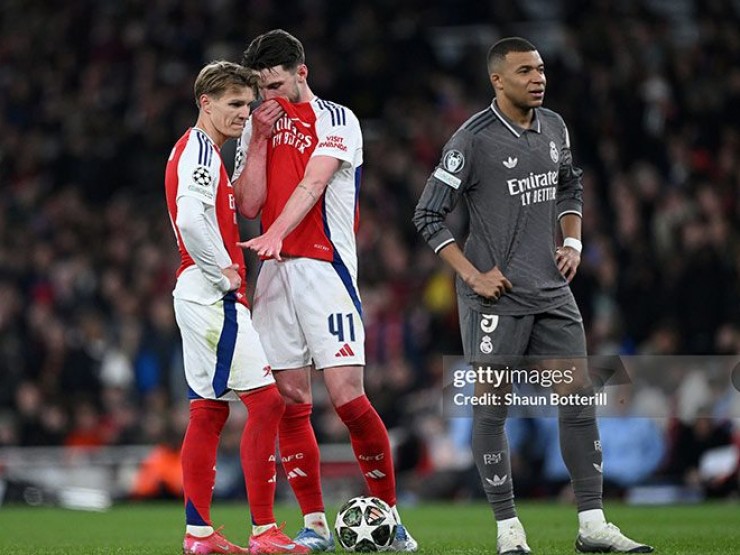 Arsenal dựng “bức tường thép”, đe dọa Real Madrid trước tái đấu cúp C1