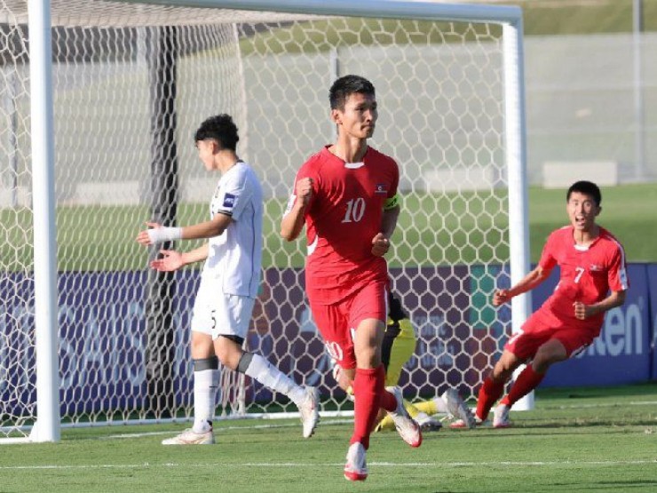 Rực lửa tứ kết U17 châu Á: U17 Indonesia thua sốc U17 Triều Tiên
