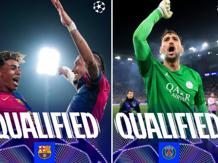 2 anh hào vào bán kết Cúp C1: Barcelona giải “cơn khát“ nửa thập kỷ, PSG bản lĩnh