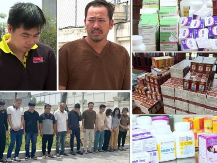 Triệt phá đường dây sản xuất thuốc giả “khủng“ hàng trăm tỉ đồng