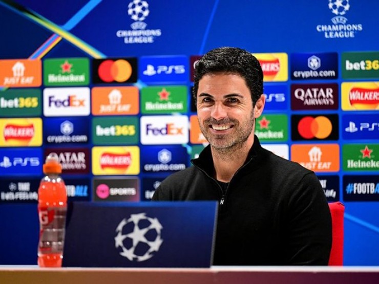 Họp báo Arsenal tái đấu Real: HLV Arteta không sợ hãi, muốn “đánh sập“ Bernabeu