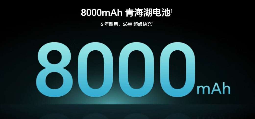 Honor Power có pin 8.000 mAh cực lớn.