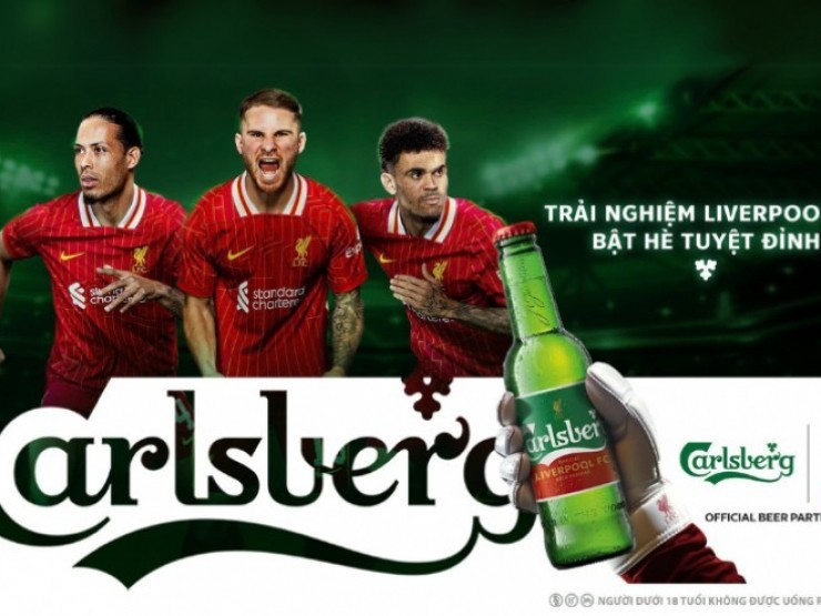 Săn “vé vàng” đến Anfield: Bật hè tuyệt đỉnh cùng Carlsberg - đối tác chính thức của Liverpool