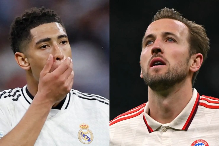 Real, Bayern chia tay Cúp C1: Bellingham - Harry Kane bị chê thậm tệ
