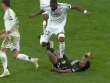 Bộ mặt đá bẩn của Real Madrid: Rudiger đạp bụng sao trẻ Arsenal, Carvajal nắm cổ Saka ngoài sân
