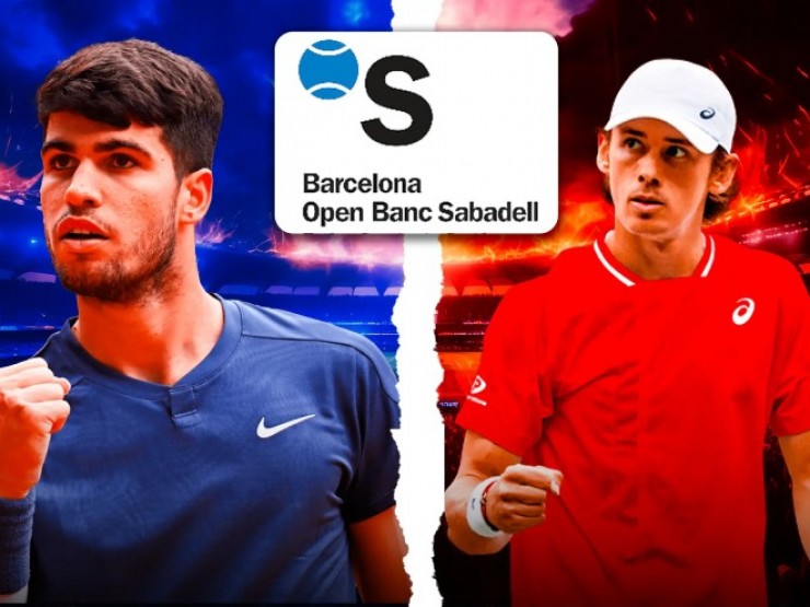 Trực tiếp tennis Alcaraz - De Minaur: Nhiều thử thách với đôi bên (Barcelona Open)