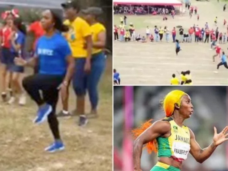 “Nữ hoàng tốc độ“ Jamaica chạy nhanh đến mức máy quay cũng “chóng mặt“