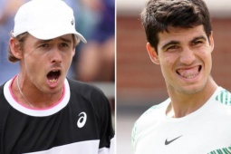 Trực tiếp tennis Barcelona Open ngày 5: Alcaraz gặp De Minaur, Rune so tài Ruud