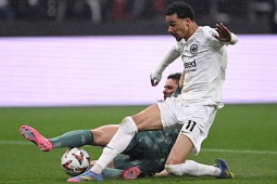 Video bóng đá Frankfurt - Tottenham: Bước ngoặt penalty, phòng ngự kiên cường (Europa League)