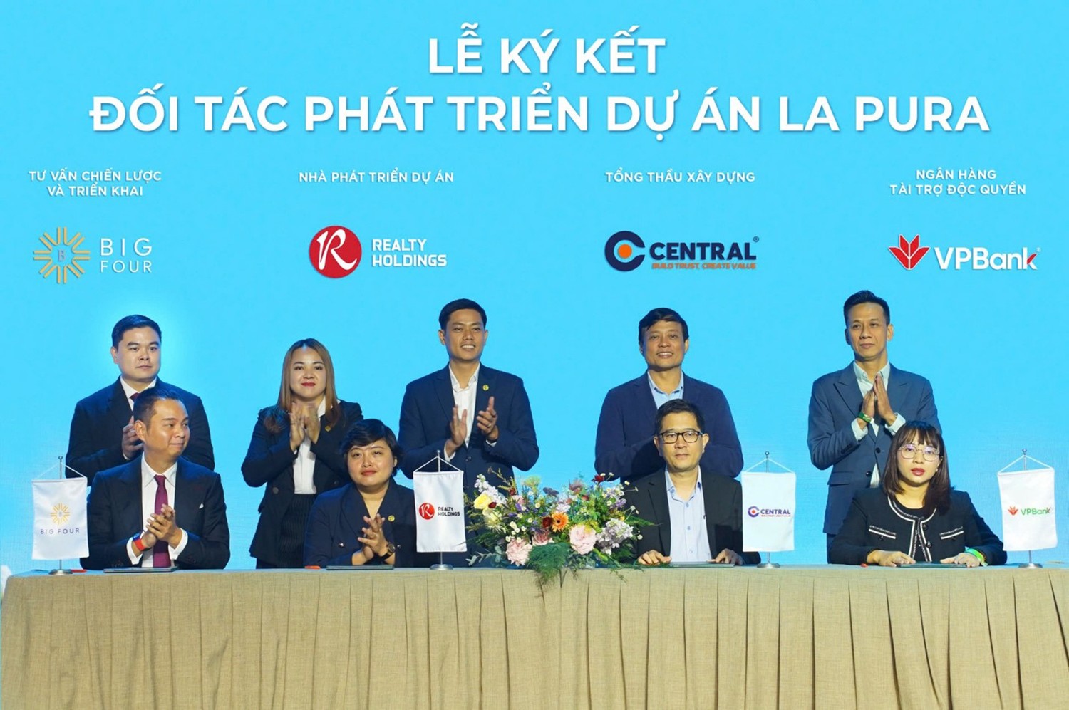 Chính thức ký kết bộ tứ đồng hành phát triển La Pura