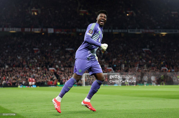 Thủ môn Onana đã có nhiều lần cứu thua cho MU trước Lyon