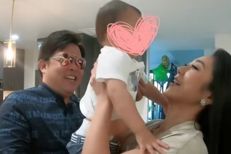 Quang Lê khoe được Hà Thanh Xuân đến thăm biệt thự riêng, khung cảnh đứng cạnh "mẹ vợ tương lai" như gia đình