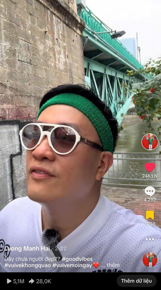 Nam diễn viên có nhiều clip gây sốt trên TikTok.