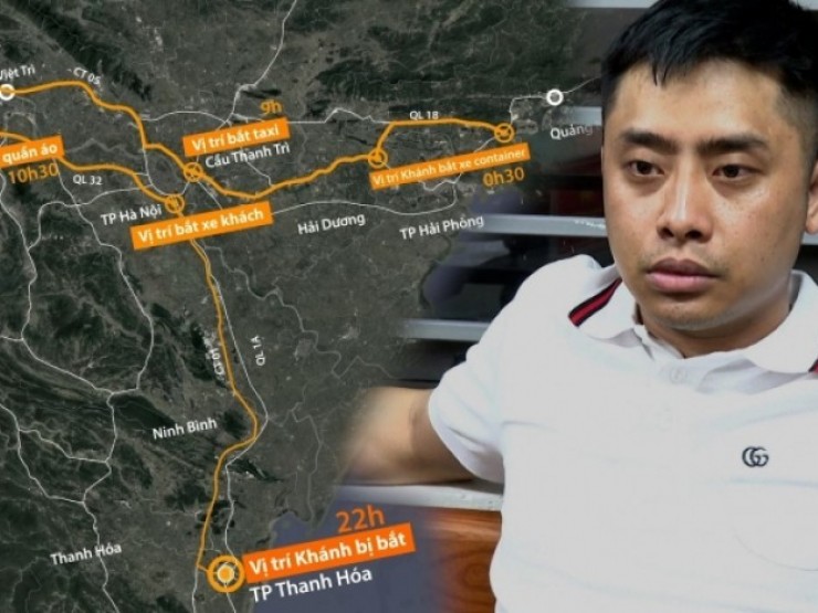 24 giờ trốn chạy của nghi phạm buôn bán ma túy, nổ súng chống trả công an