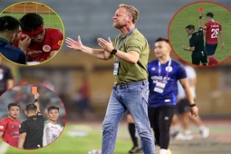 CLB Công an Hà Nội khốn khó: Văn Đô nhập viện, 2 thẻ đỏ làm nóng Hàng Đẫy