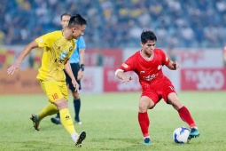 Trực tiếp bóng đá Thanh Hóa - Thể Công: Đội khách nỗ lực đua vô địch (V-League)