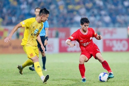 Trực tiếp bóng đá Thanh Hóa - Thể Công: Đội khách nỗ lực đua vô địch (V-League)