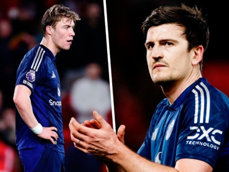 “Tiền đạo“ Maguire khiến Hojlund mất điểm ở MU, Real dè chừng sau cú sốc Cúp C1 (Clip 1 phút)