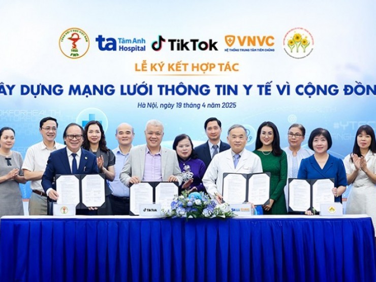 BVĐK Tâm Anh, VNVC xây dựng mạng lưới thông tin y tế chuẩn khoa học với hàng nghìn chuyên gia trên TikTok