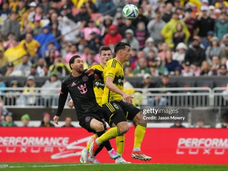 Video bóng đá Columbus - Inter Miami: Siêu phẩm bằng...vai, Messi nỗ lực (MLS)