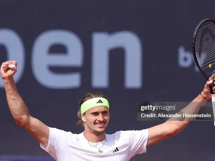 Video tennis Zverev - Shelton: 2 set thần tốc, lên ngôi xứng đáng (Chung kết Bavarian Open)