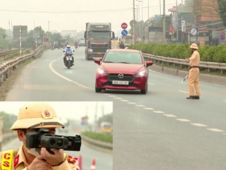 Xử lý nghiêm vi phạm tốc độ trên các tuyến trọng điểm