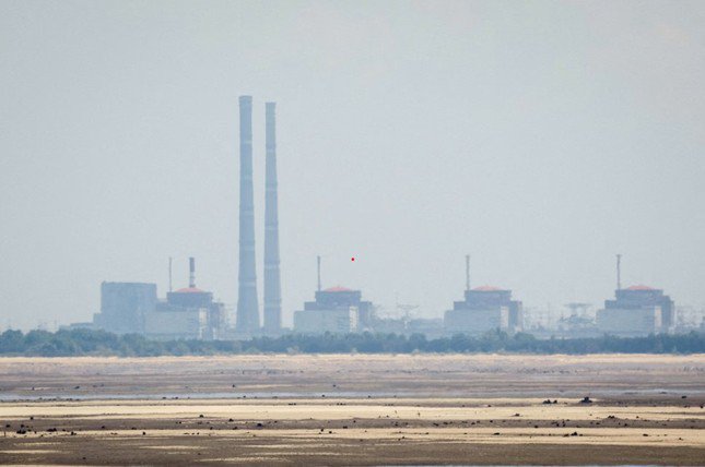 Nhà máy điện hạt nhân Zaporizhzhia. (Ảnh: WSJ)