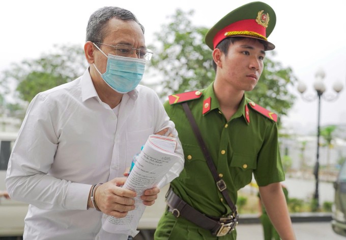 Nguyễn Danh Sơn, cựu giám đốc Công ty Mua bán điện, EVN. Ảnh:&nbsp;Hoàng Giang