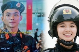 Hình ảnh loạt nam nữ trẻ đẹp tham gia diễu binh 30/4  gây sốt  mạng