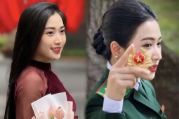 Vẻ đẹp của nữ chiến sỹ khiến dân mạng rần rần tìm kiếm là ai?